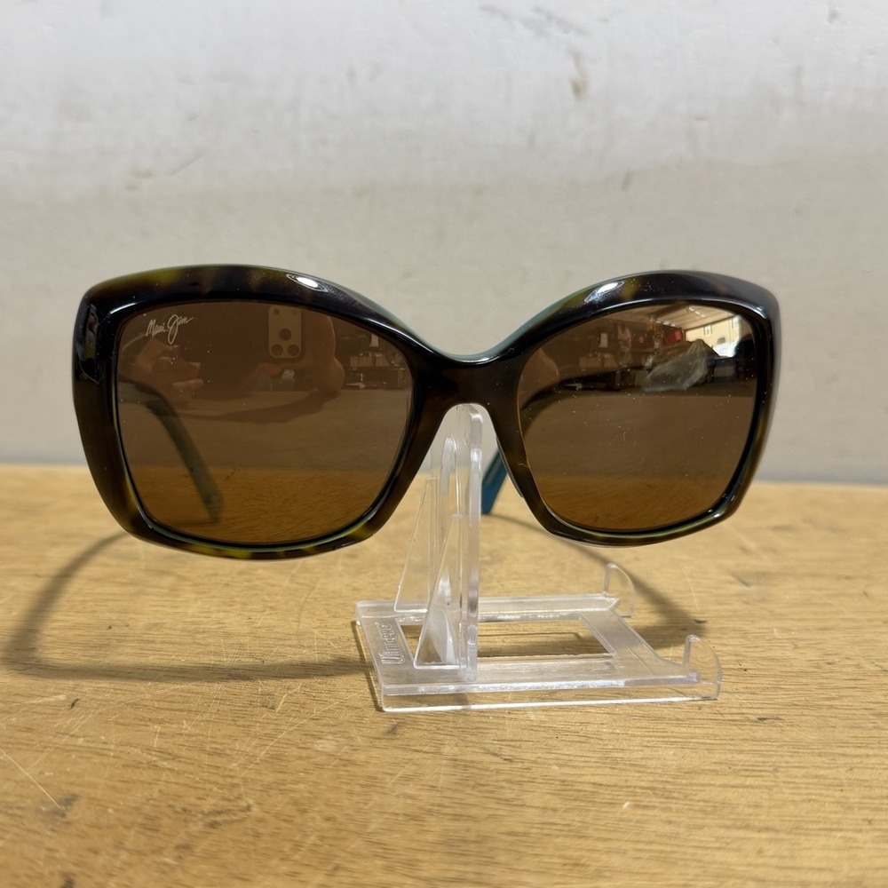 Maui Jim ORCHID MJ 735-10P Tortoise Pearl Gray Polarized Sunglasses Women